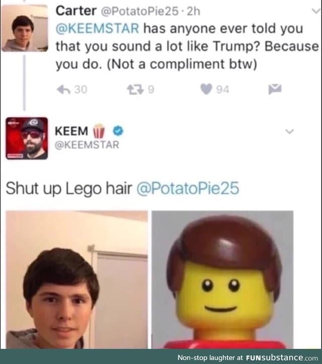 Lego hair