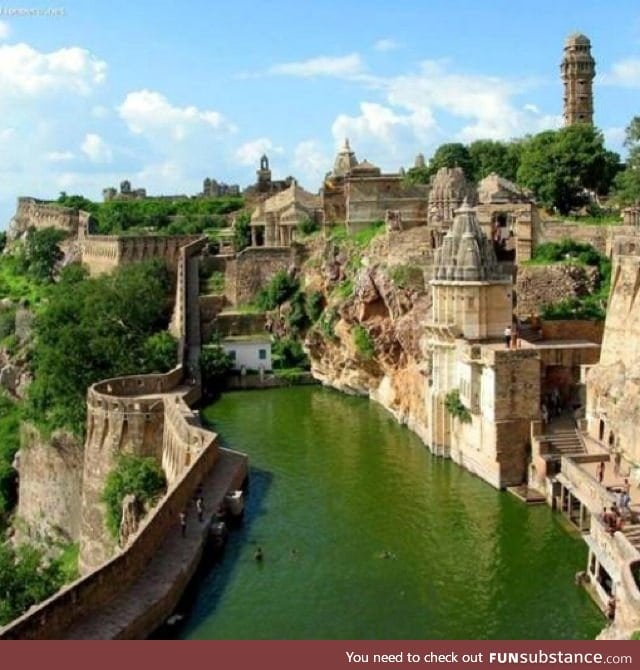 Chittorgarh fort, india