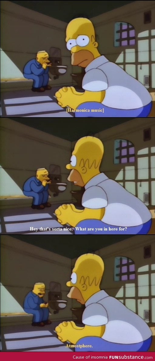 Homer in holding