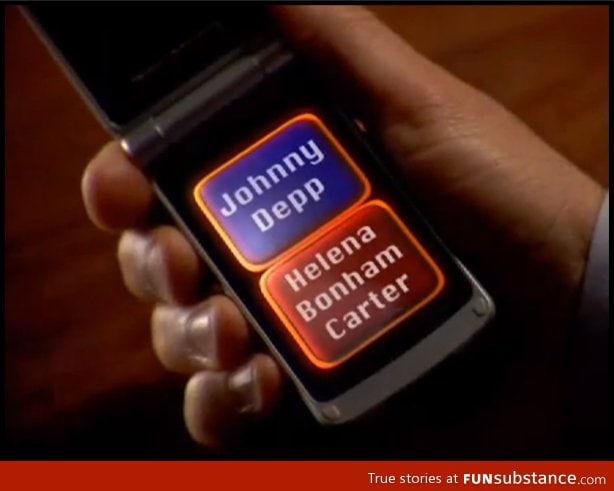 Tim burton's phone