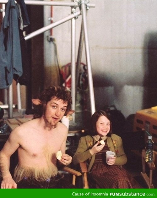 Filming narnia