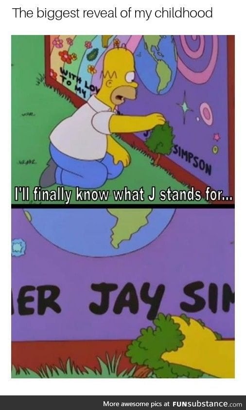 Homer J Simpson