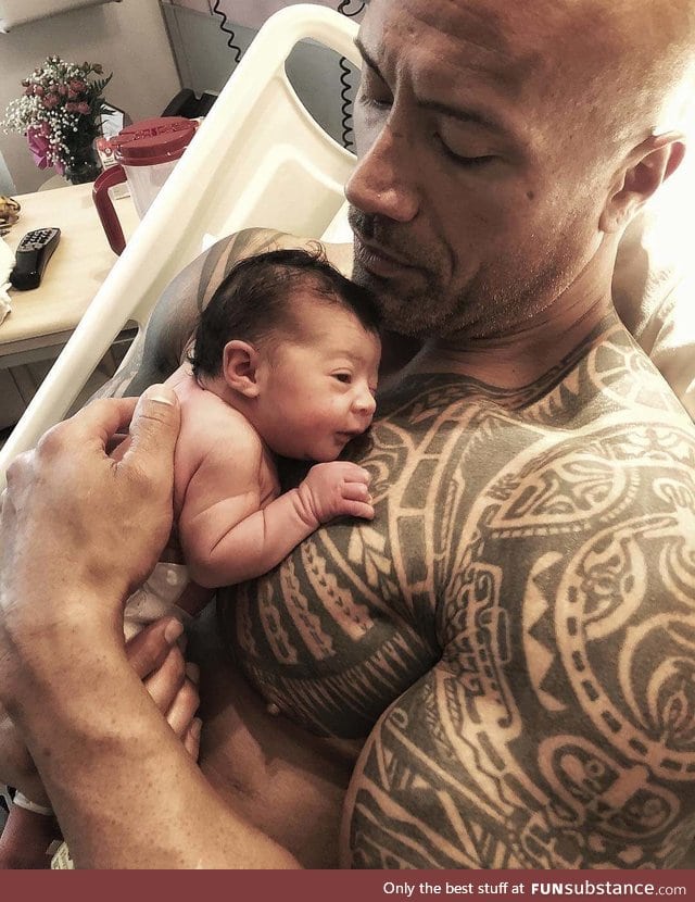 The Rock now has a Pebble