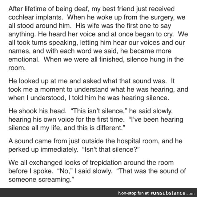 Sound of Silence (Spooky Story)