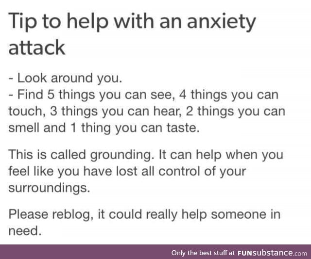 Anxiety tips