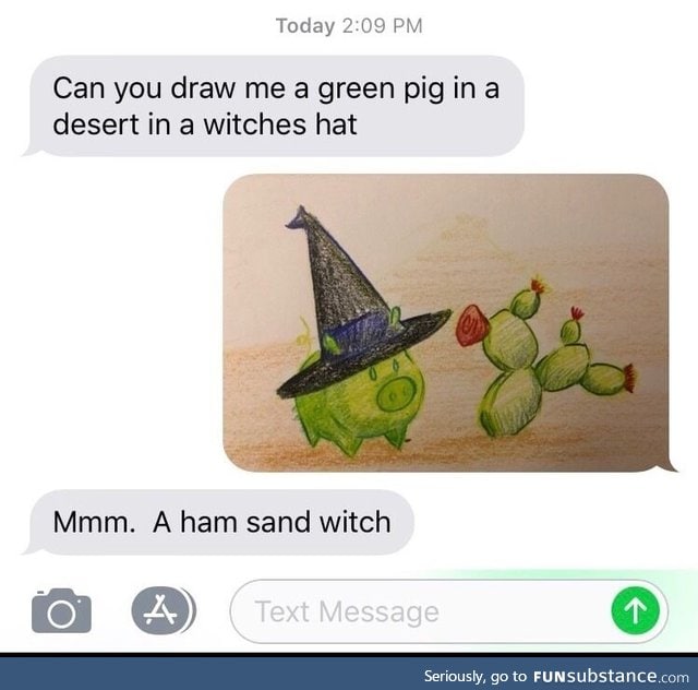 Ham sand witch