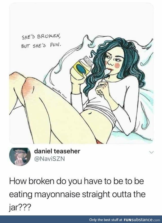 Very broken girl