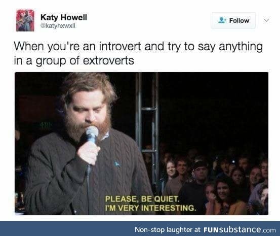 Being an introvert