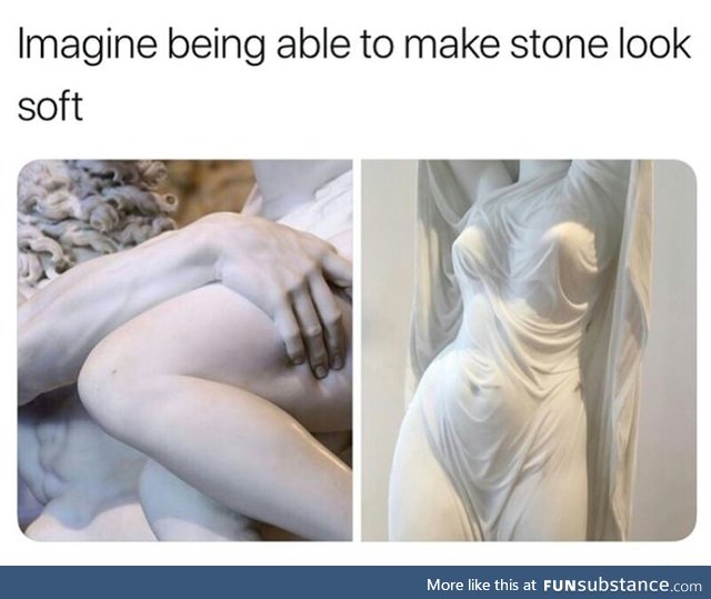 Soft stone