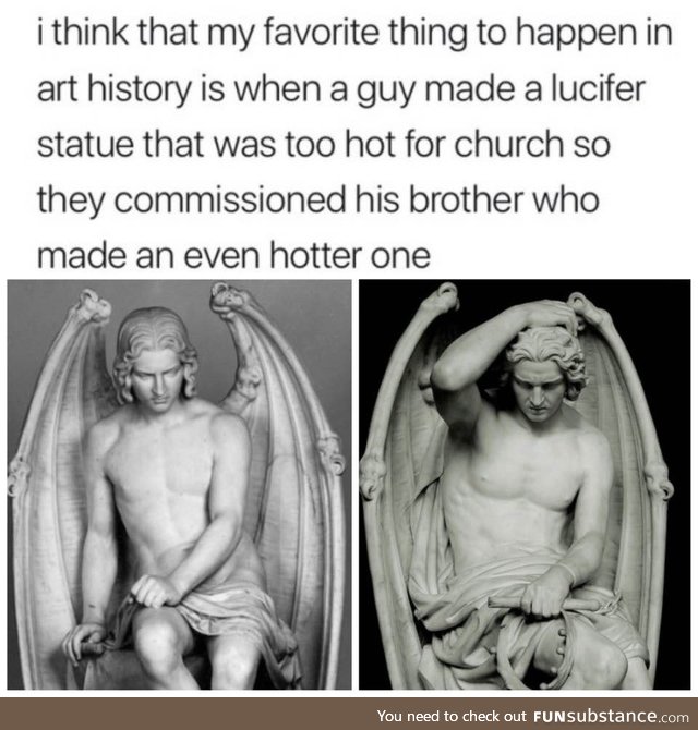 Lucifer is too hot for church