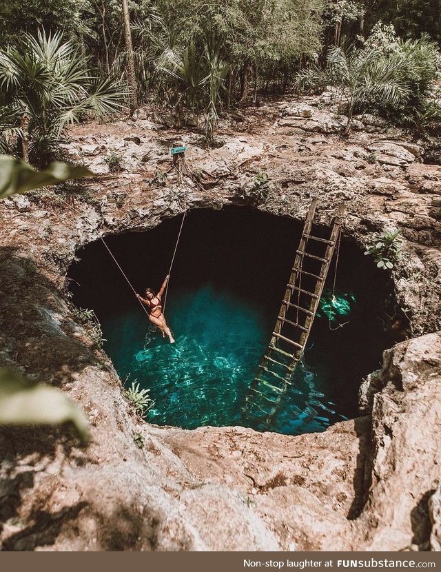 Cenotes in Tulum, Mexico