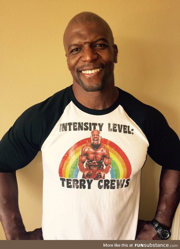 Intensity level: Terry crews