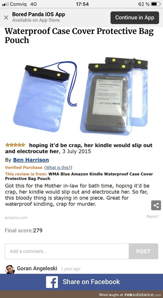 Waterproof case