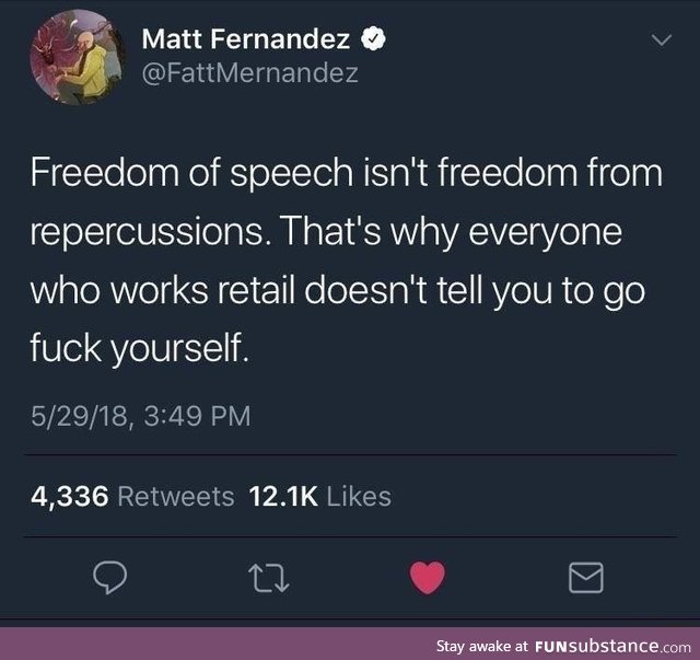 Freedom of speech