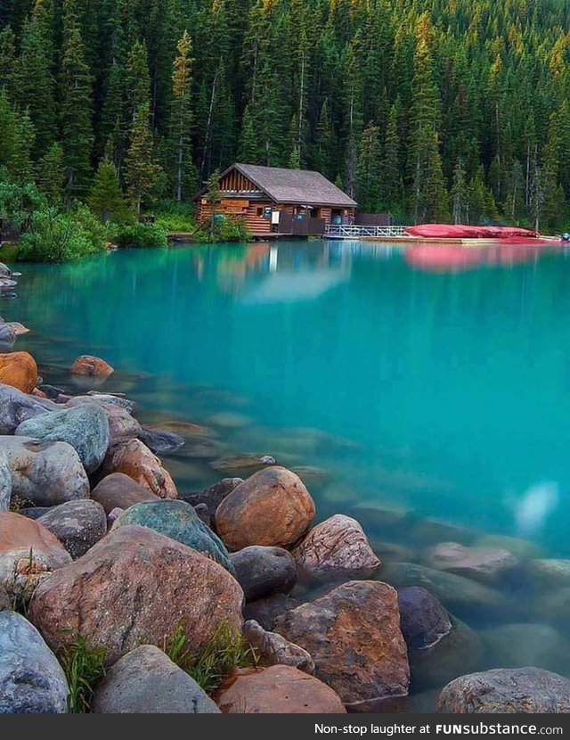 Lake Louise in Alberta, Canada