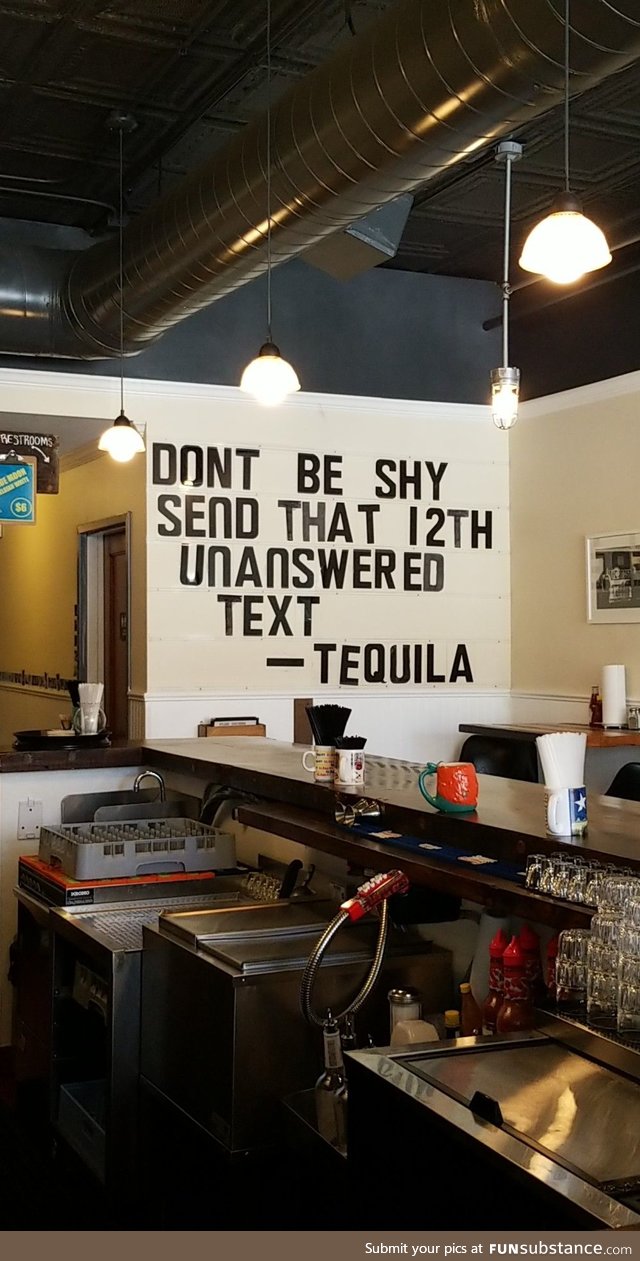 Tequila makes a convincing argument