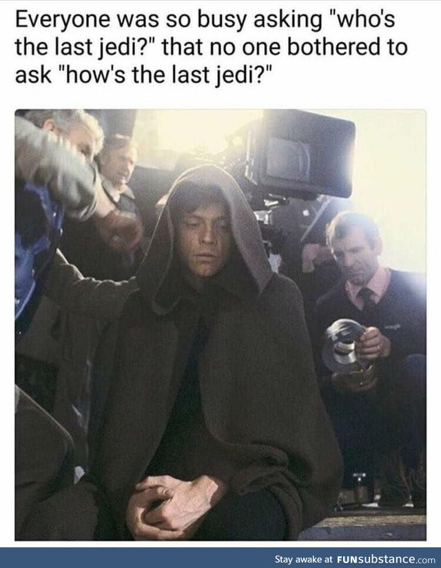 Sad skywalker