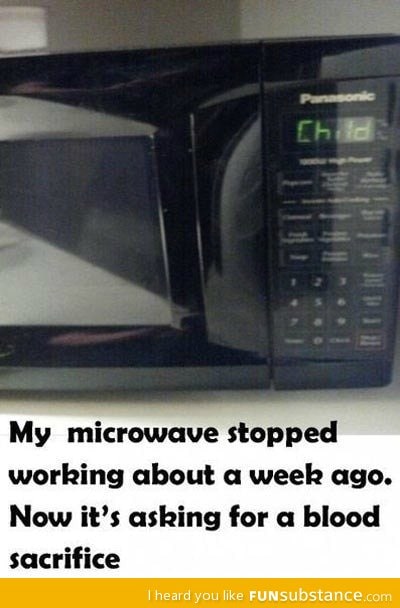 Satan's microwave