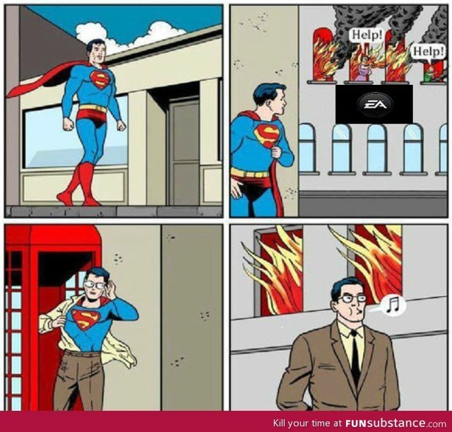 In superman's parallel universe