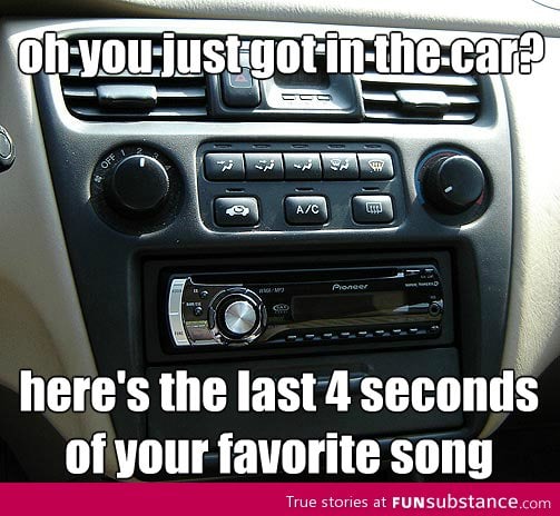 Scumbag car radio