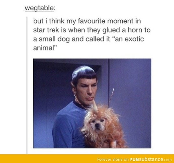 Favorite moment in star trek