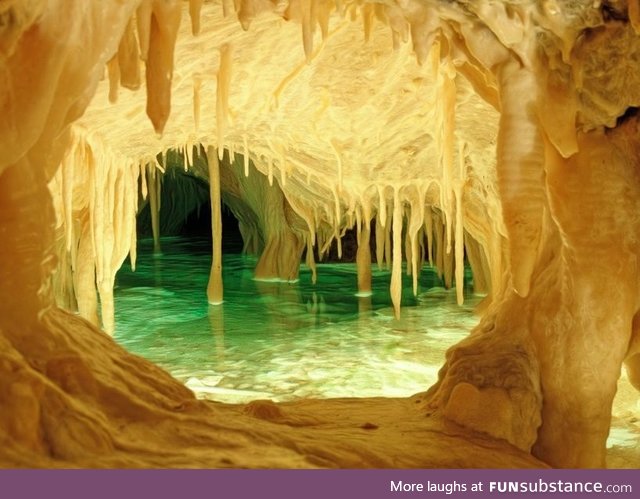 Dripstone cave, austria