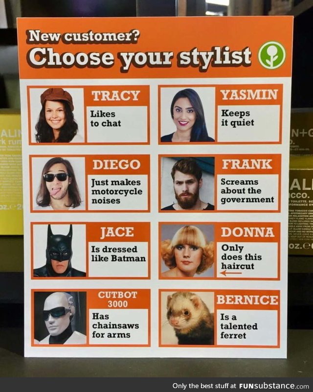 Choose your stylist