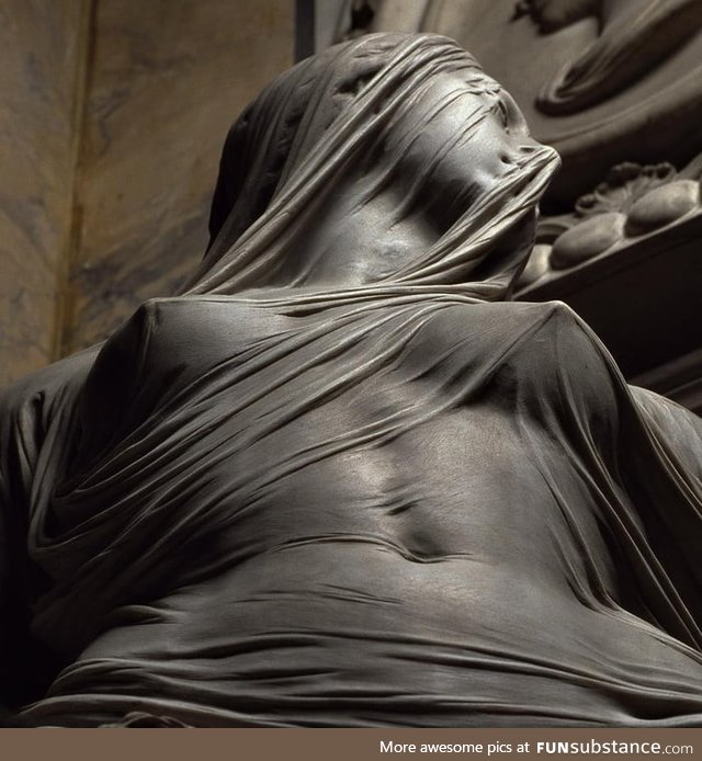 Veiled truth, by Antonio Corradini