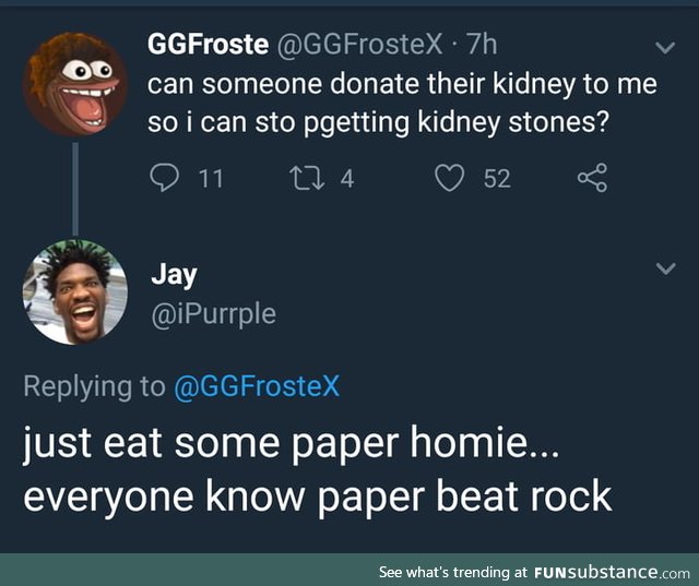 Rock, paper, scissors, shoot