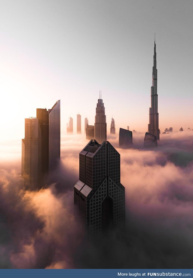 We get it, you vape [Dubai in the clouds]