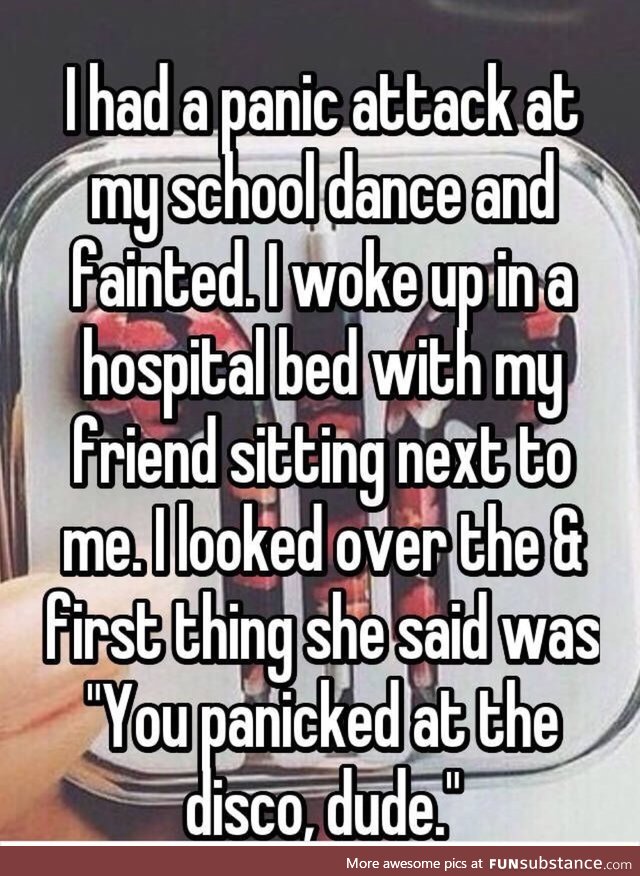 Panicked at the disco