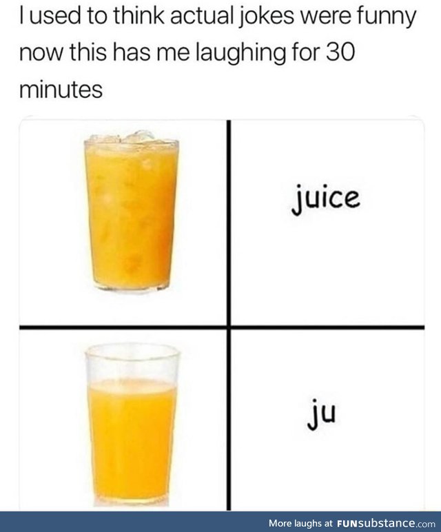 Juice without ice