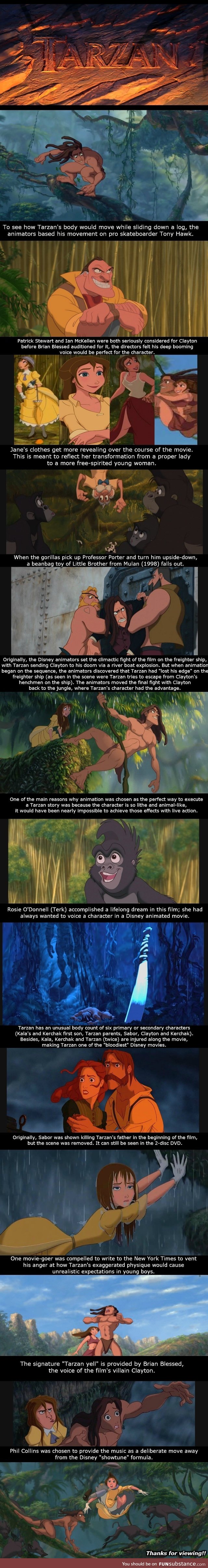 Tarzan facts