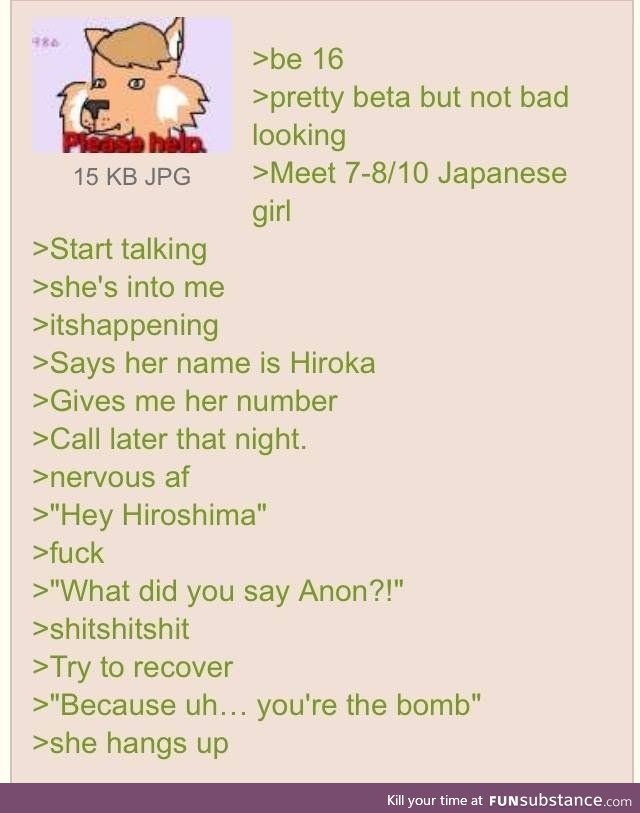 Anon is so autistic that it hurts