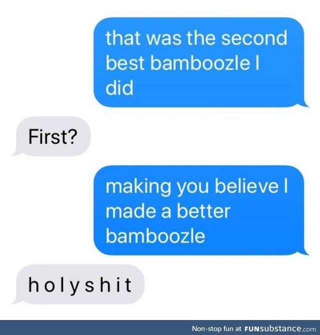 Bamboozled again