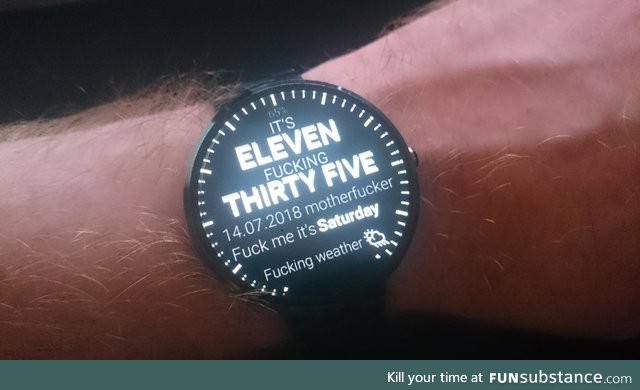 This watch reflects my personality