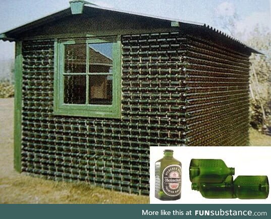 Build with beer bottles