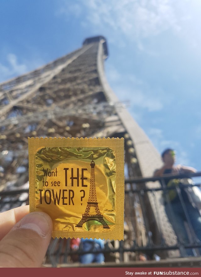 they sell those at the eiffeltower in paris