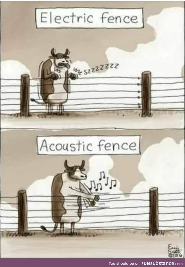 Acoustic fence