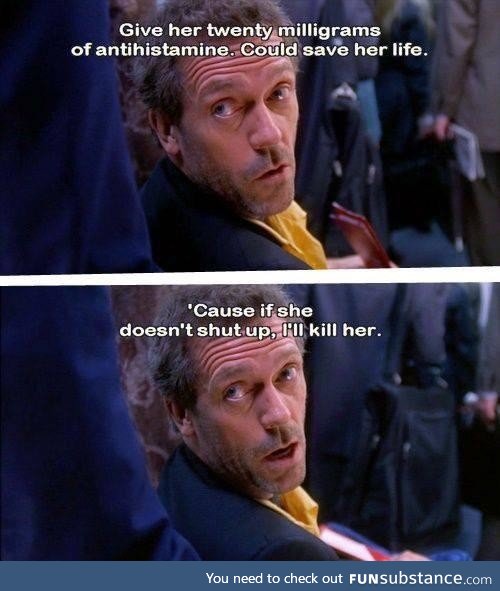 House understands my feelings toward people