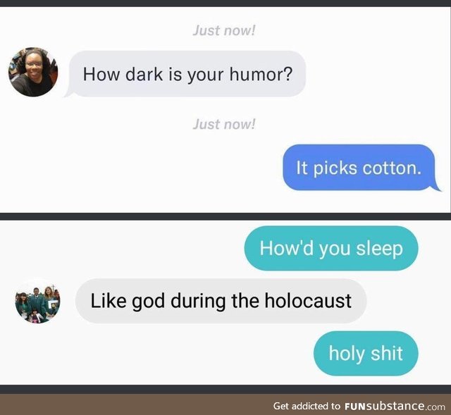 How dark is your humor?