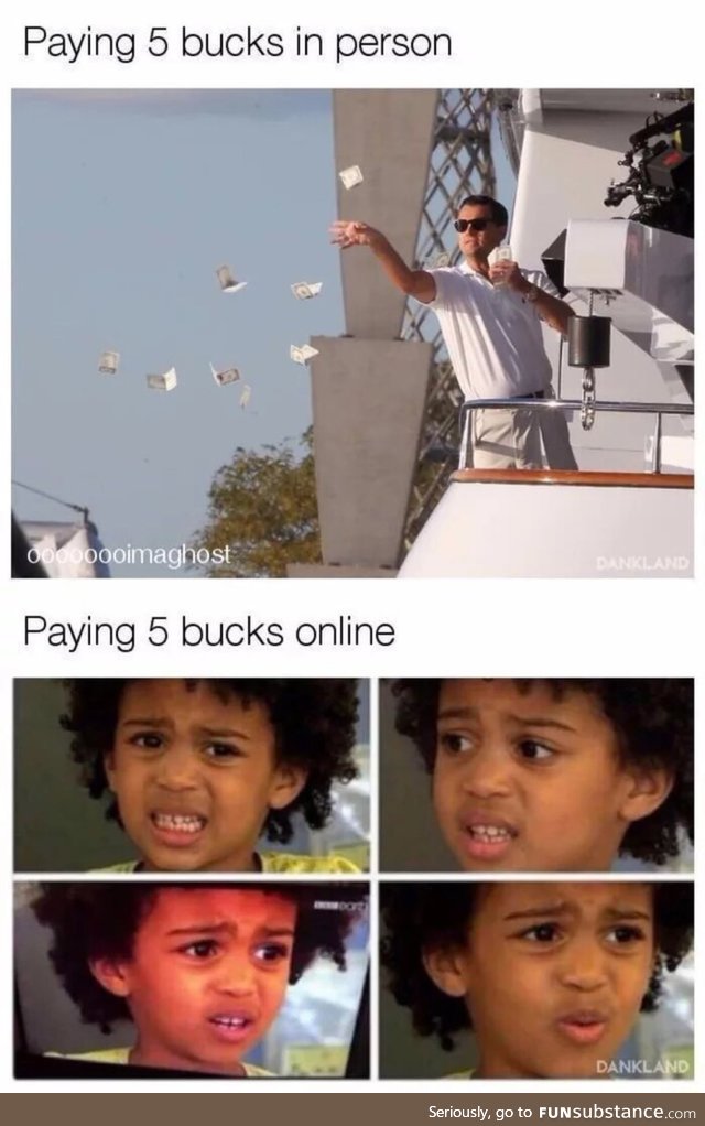 Paying