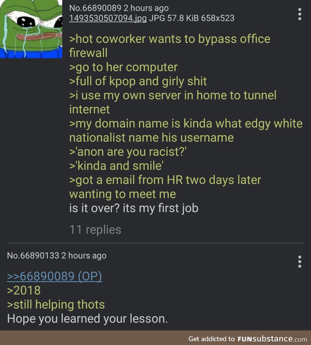 Anon is racist