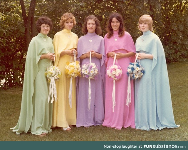 Vintage Bridesmaids Dresses