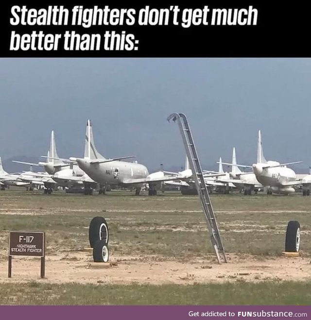 Stealth fighters