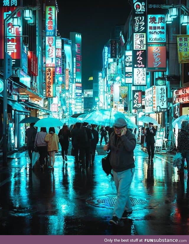 Shinjuku at night