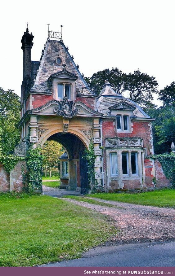 A gatehouse