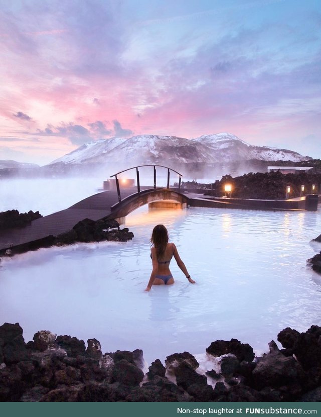 Blue Lagoon in Iceland