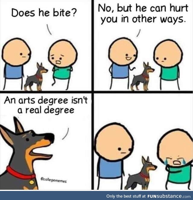 Dogs can be so insensitive