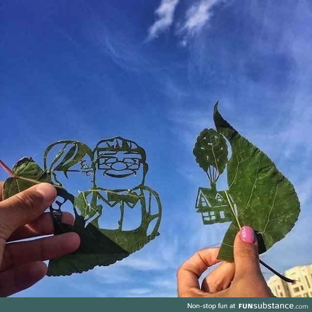 Leaf art